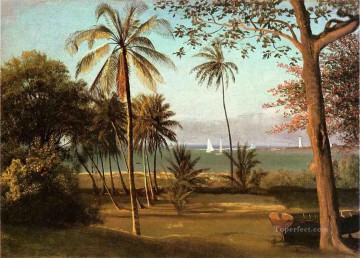 Florida Scene Albert Bierstadt Oil Paintings